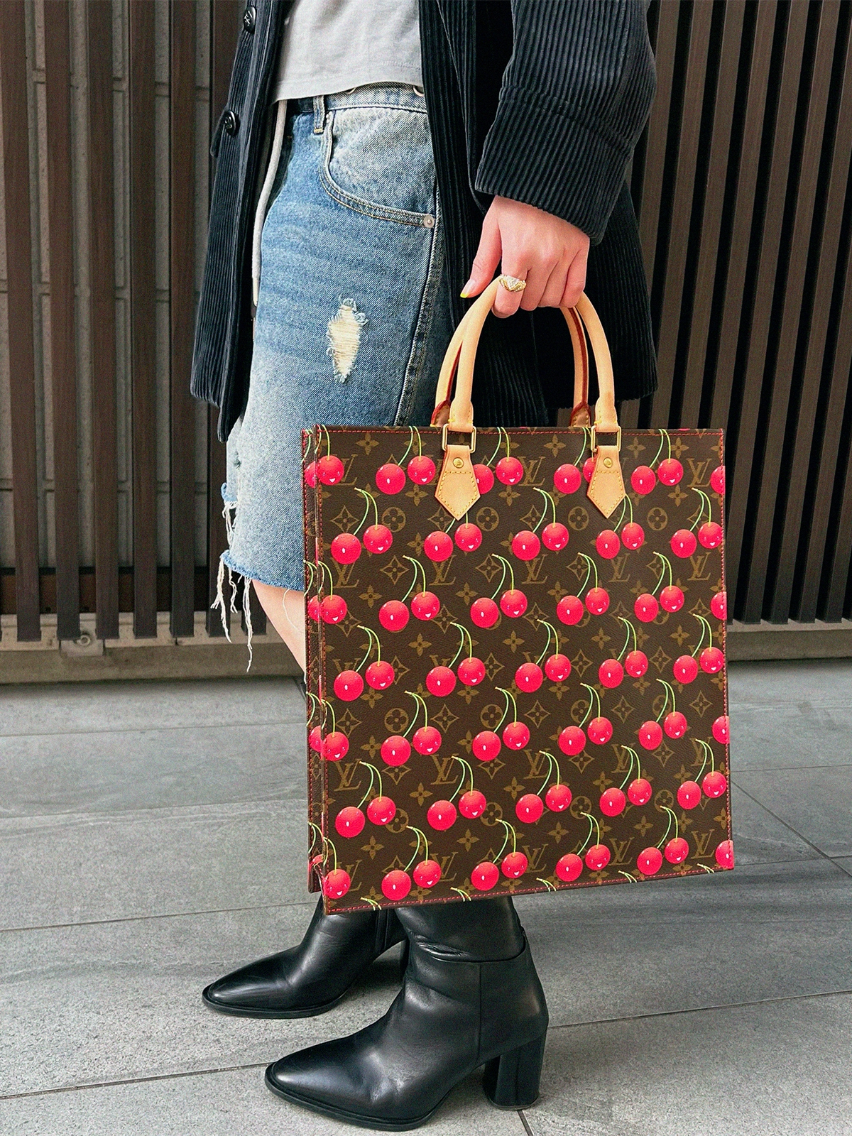 LOUIS VUITTON 2005年製 村上隆コラボレーションモノグラム